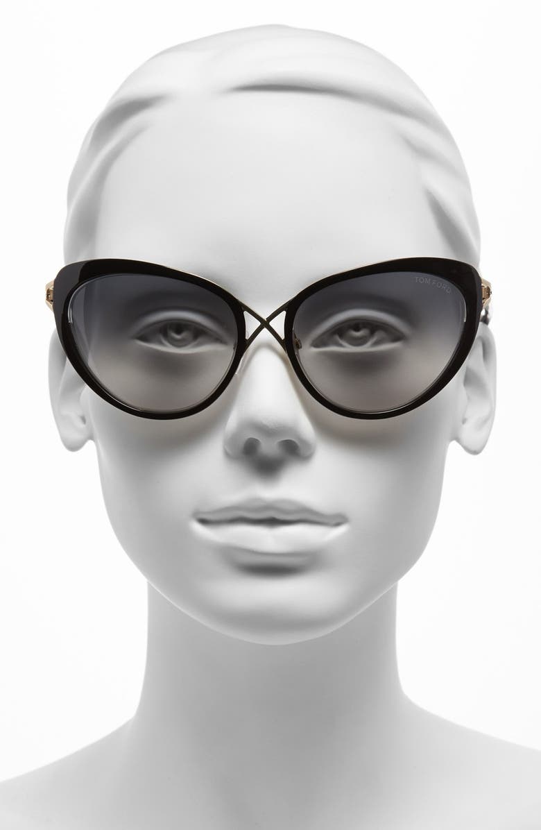 TOM FORD 'Daria' 59mm Sunglasses, Alternate, color,