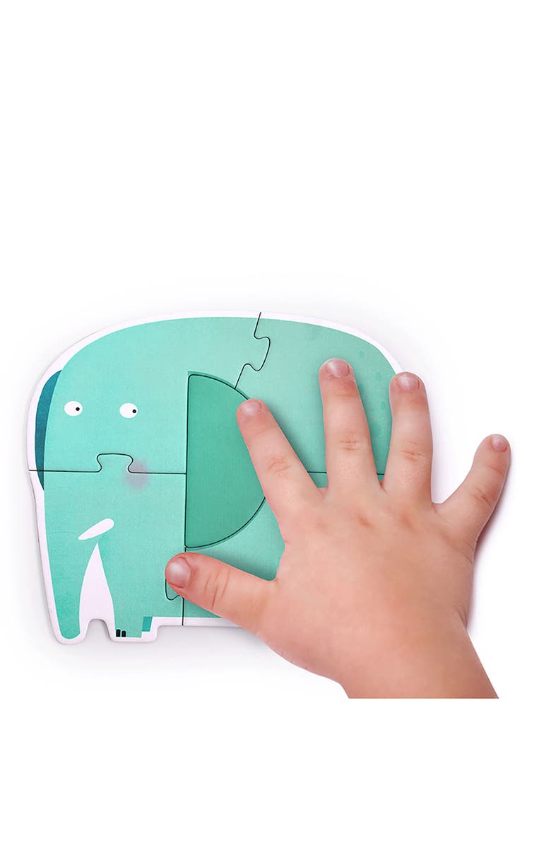 MiDeer My First Animal Puzzle with 7 Illustrated Animals Preschool Learning 32 Piece Jigsaw Floor Puzzle, Alternate, color, Multicolored