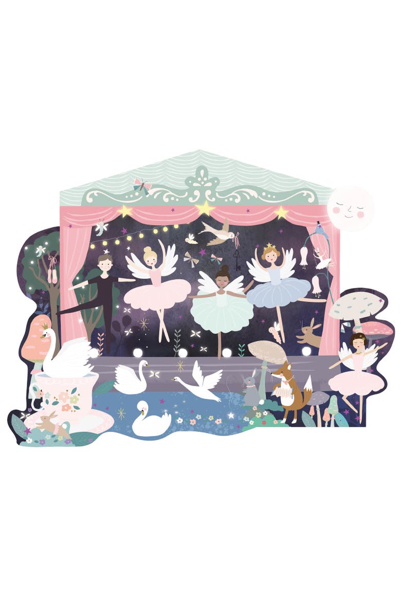 Floss
Rock 80pc Shaped Jigsaw with Shaped Box, Alternate, color, Enchanted