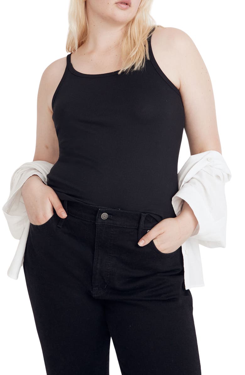 Madewell Brightside '90s Tank, Alternate, color, 