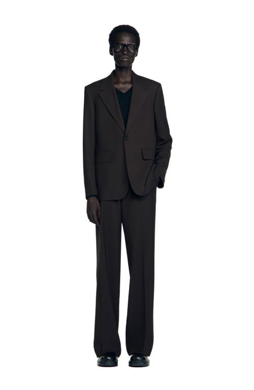 Sandro Wool Suit Jacket