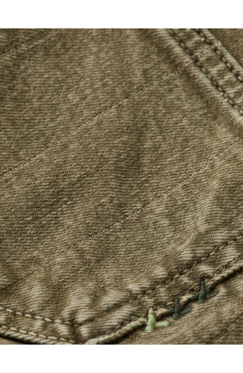 Scotch & Soda Kids' Ray Relaxed Denim Shorts, Alternate, color, Washed Military