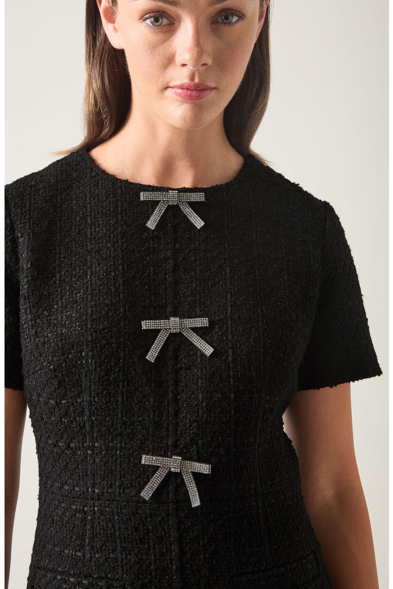 Zig Minidress, Alternate, color, BLACK
