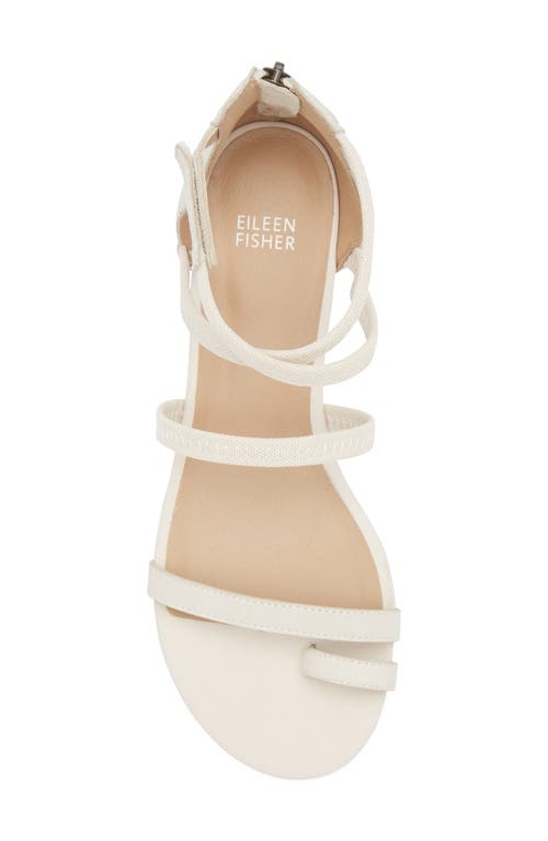 Eileen Fisher Emily Zip Sandal