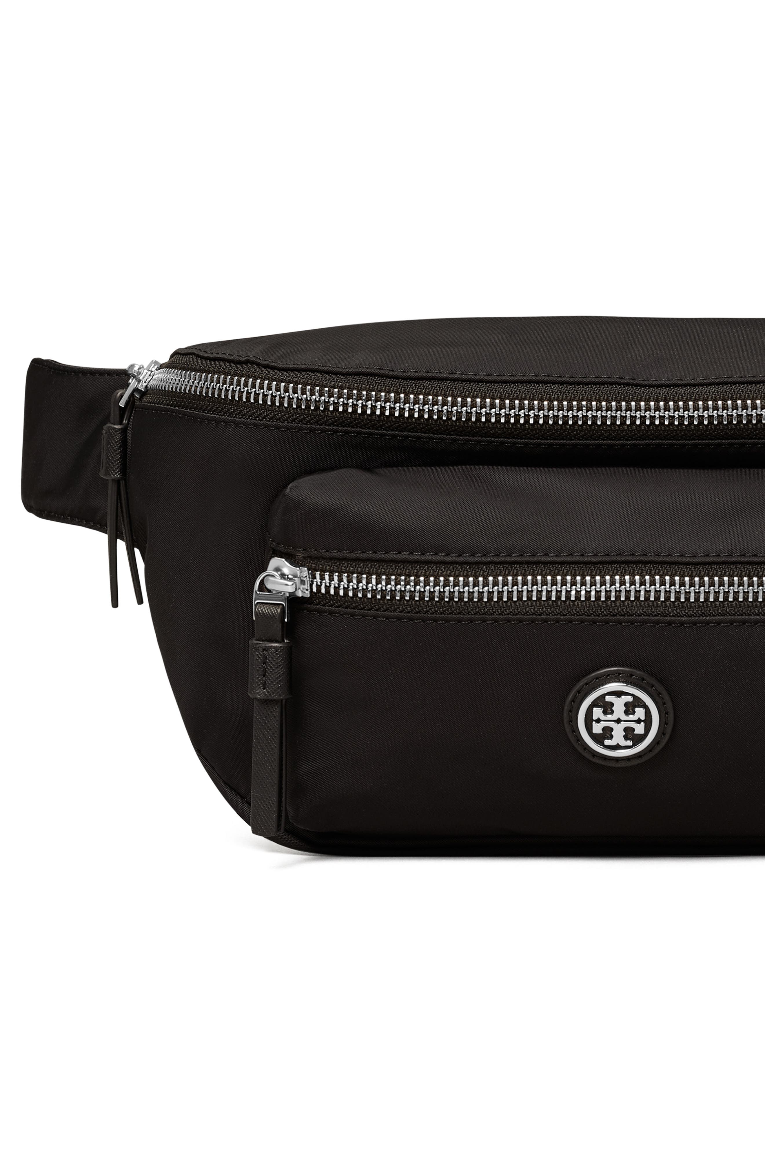 Tory Burch Virginia Recycled Nylon Belt Bag, Alternate, color, 