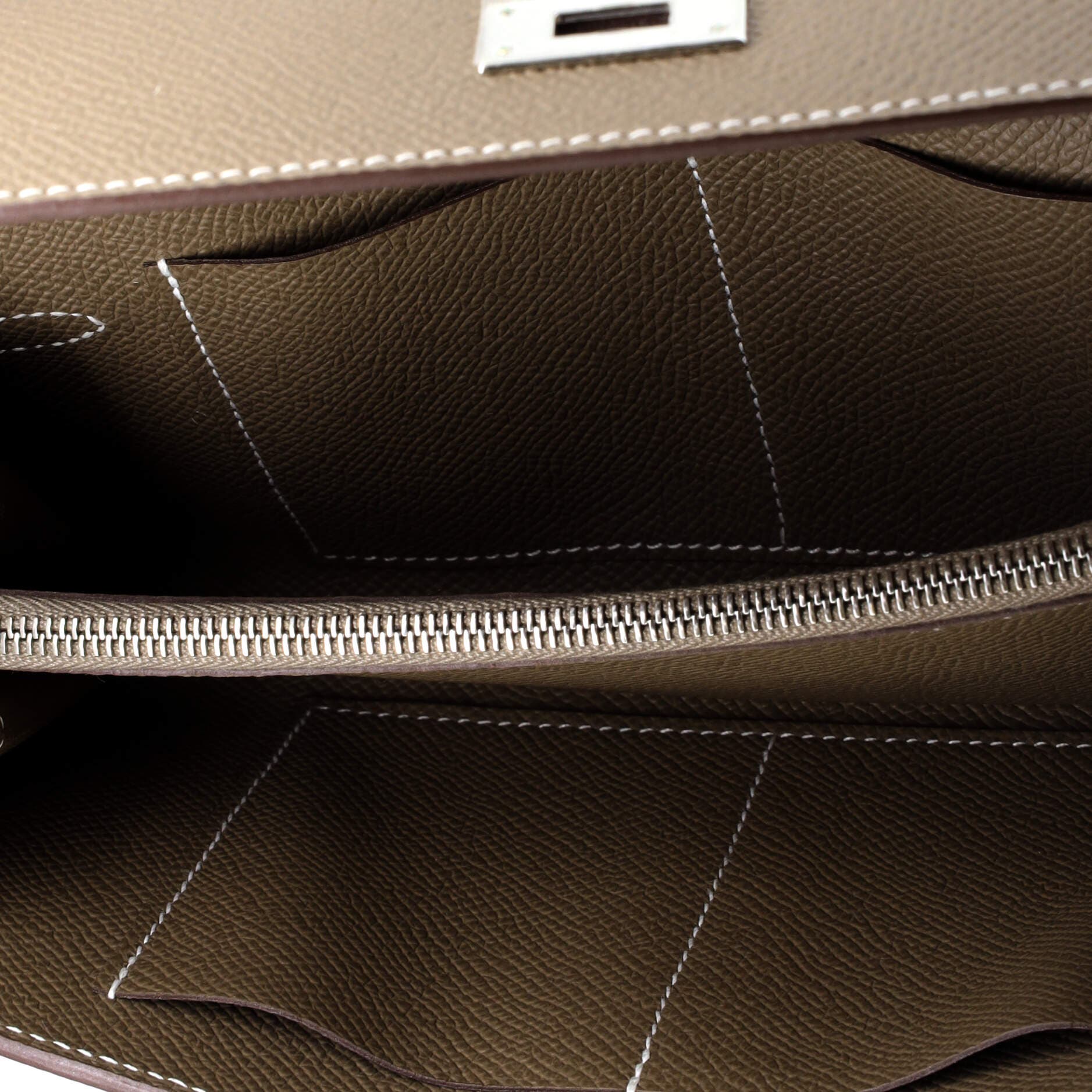 Pre-Owned Hermes Kelly To Go Wallet Epsom, Alternate, color, 