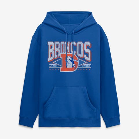 Men's Fanatics Royal Denver Broncos Delay Of The Game Legacy Fleece Hoodie