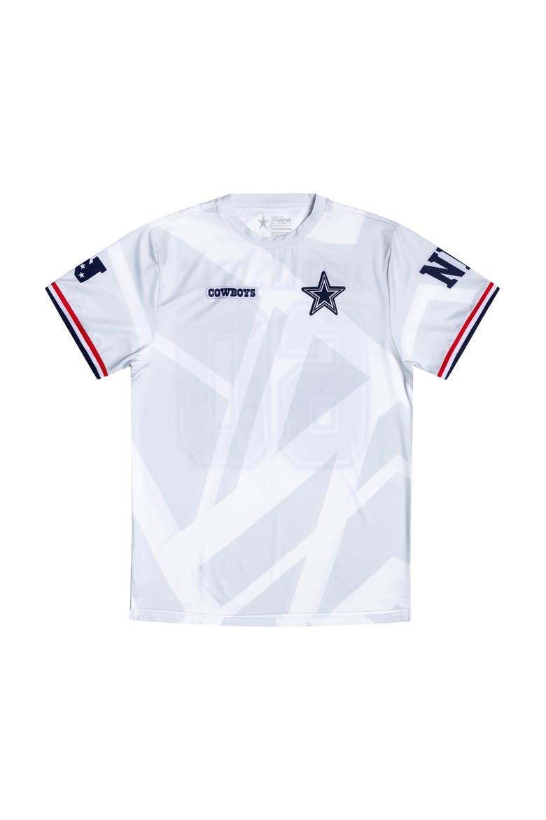 Youth  Gray Dallas Cowboys America's Team Fashion Soccer Top, Alternate, color, Gray