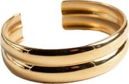Outofoffice Chunky Gold Statement Bangle