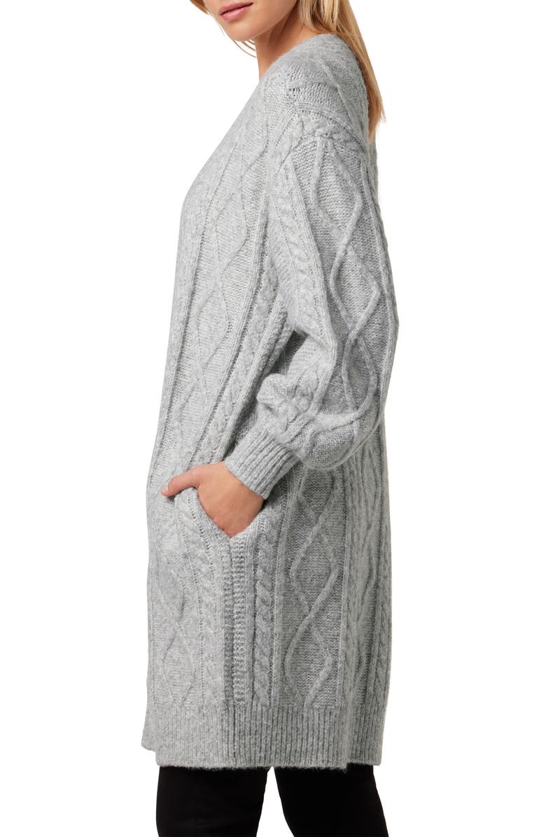 Joe's The Corrine Longline Cable Cardigan, Alternate, color, 