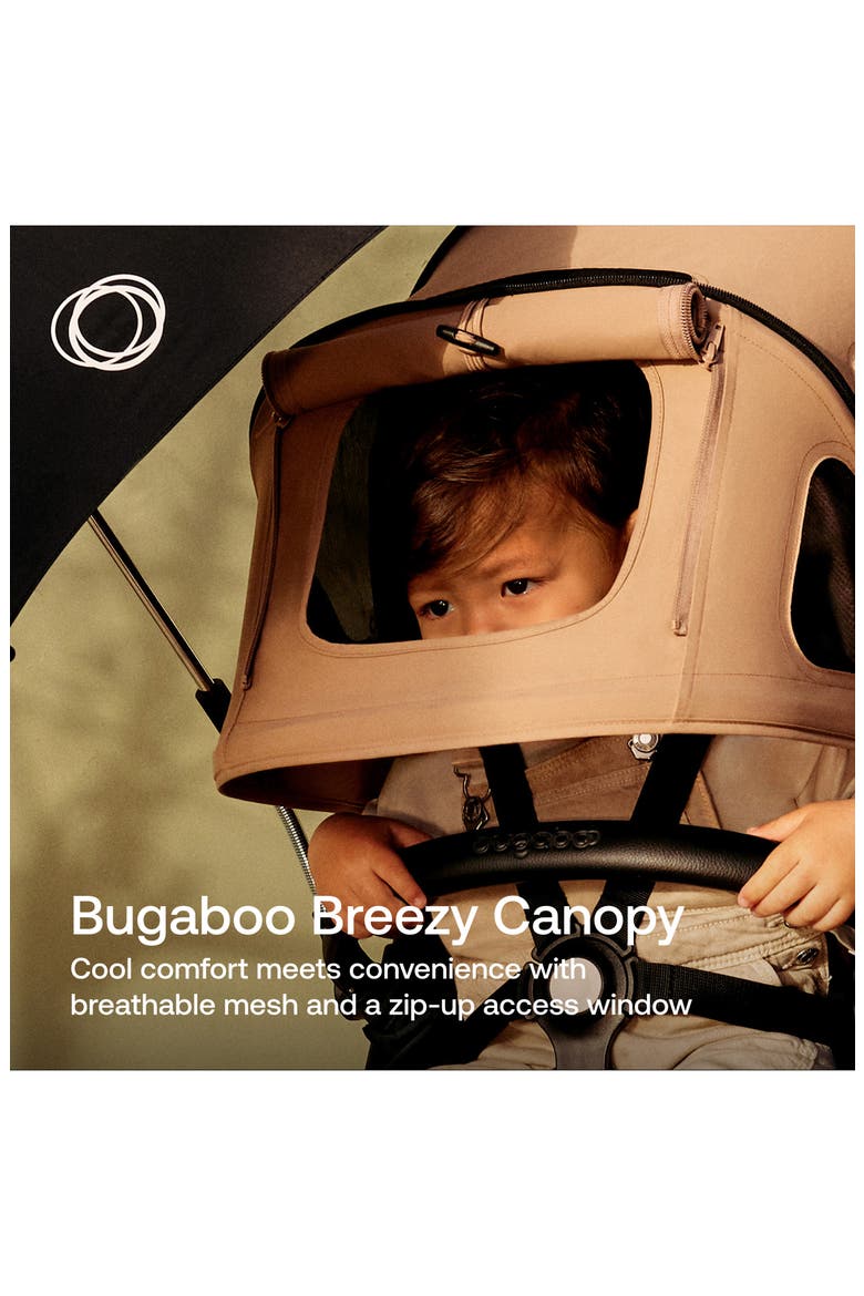 Sun Canopy for Fox, Cameleon or Lynx Strollers, Alternate, color, FOREST GREEN