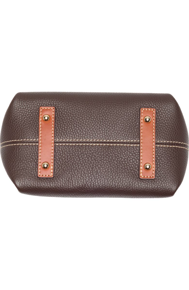 Dooney & Bourke Pebbled Leather Turnlock Sac 22 Bag, Alternate, color,