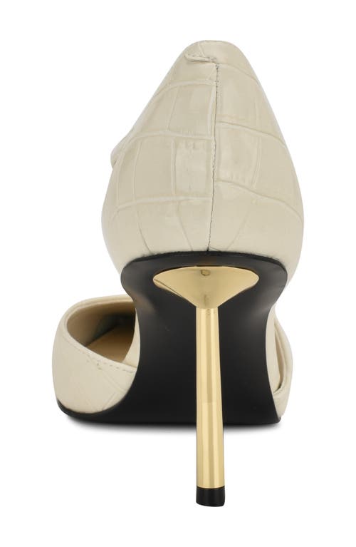 Nine West Dolen Pointed Toe Pump In Neutral