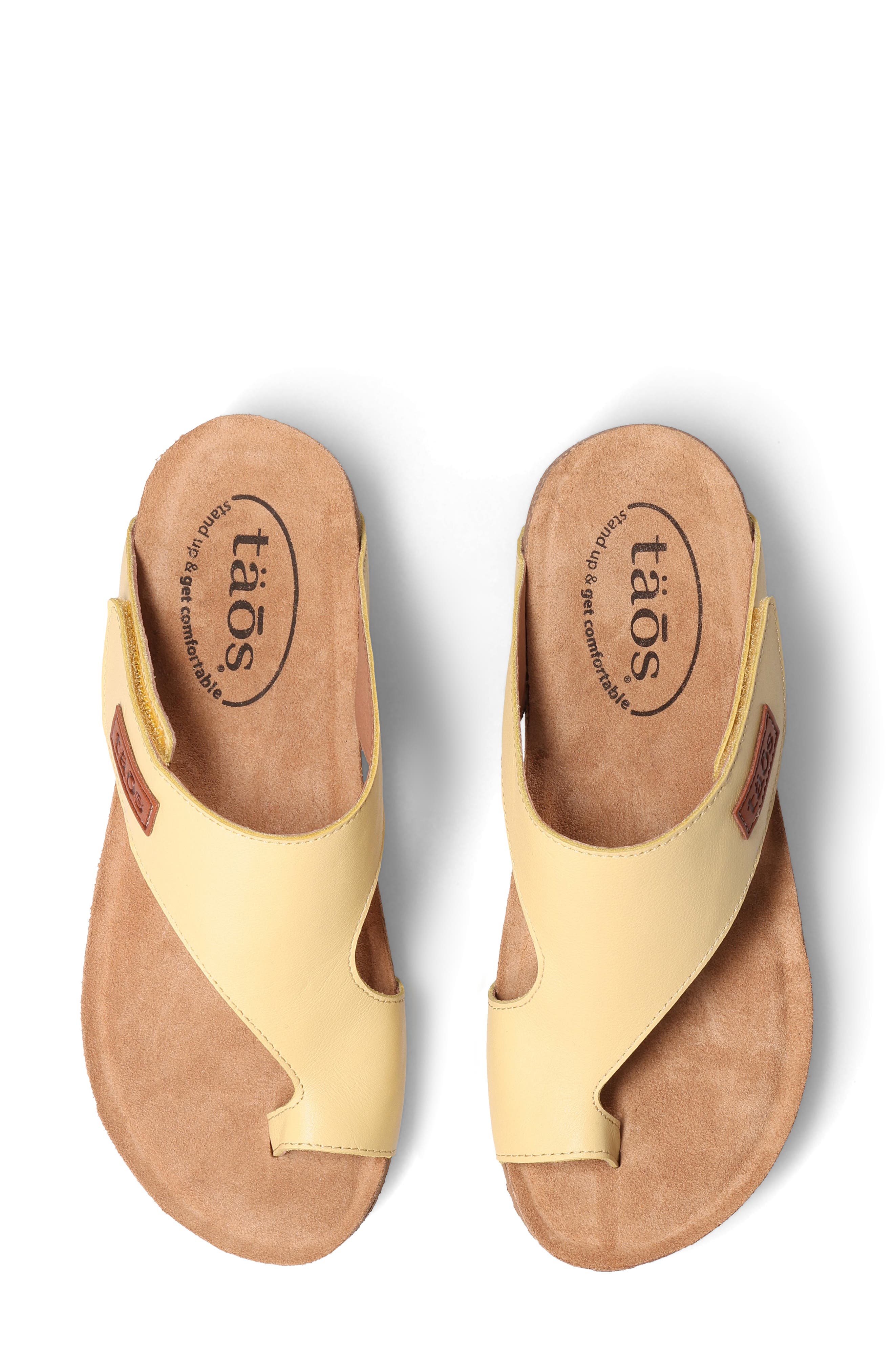 Loop Toe Loop Sandal, Alternate, color, LEMON SORBET