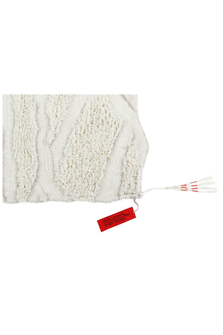 Woolable Enkang Ivory Washable Wool Rug, Alternate, color, IVORY L