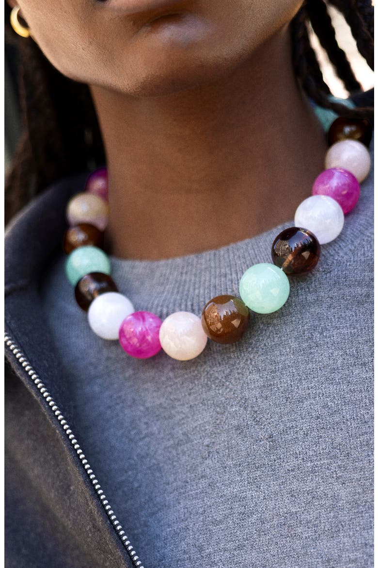 Jane Beaded Necklace, Alternate, color, BRIGHT MULTI