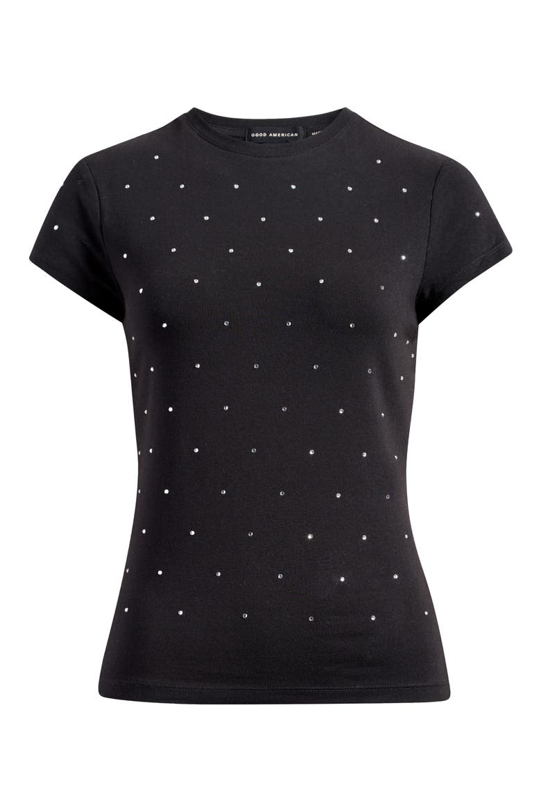 Crystal Baby Tee, Alternate, color, BLACK001