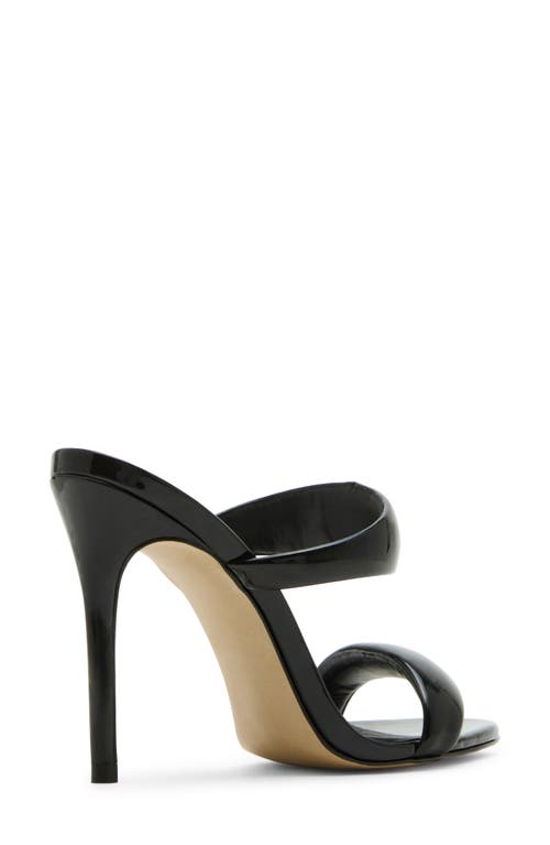 Steve Madden Saturn Slide Sandal In Black