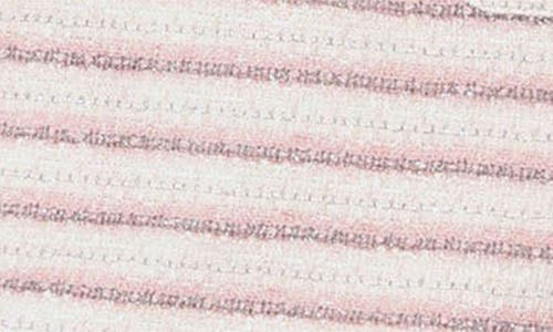Shop Walter Baker Dominque Stripe Sleeveless Tweed Dress In Bayside Tweed