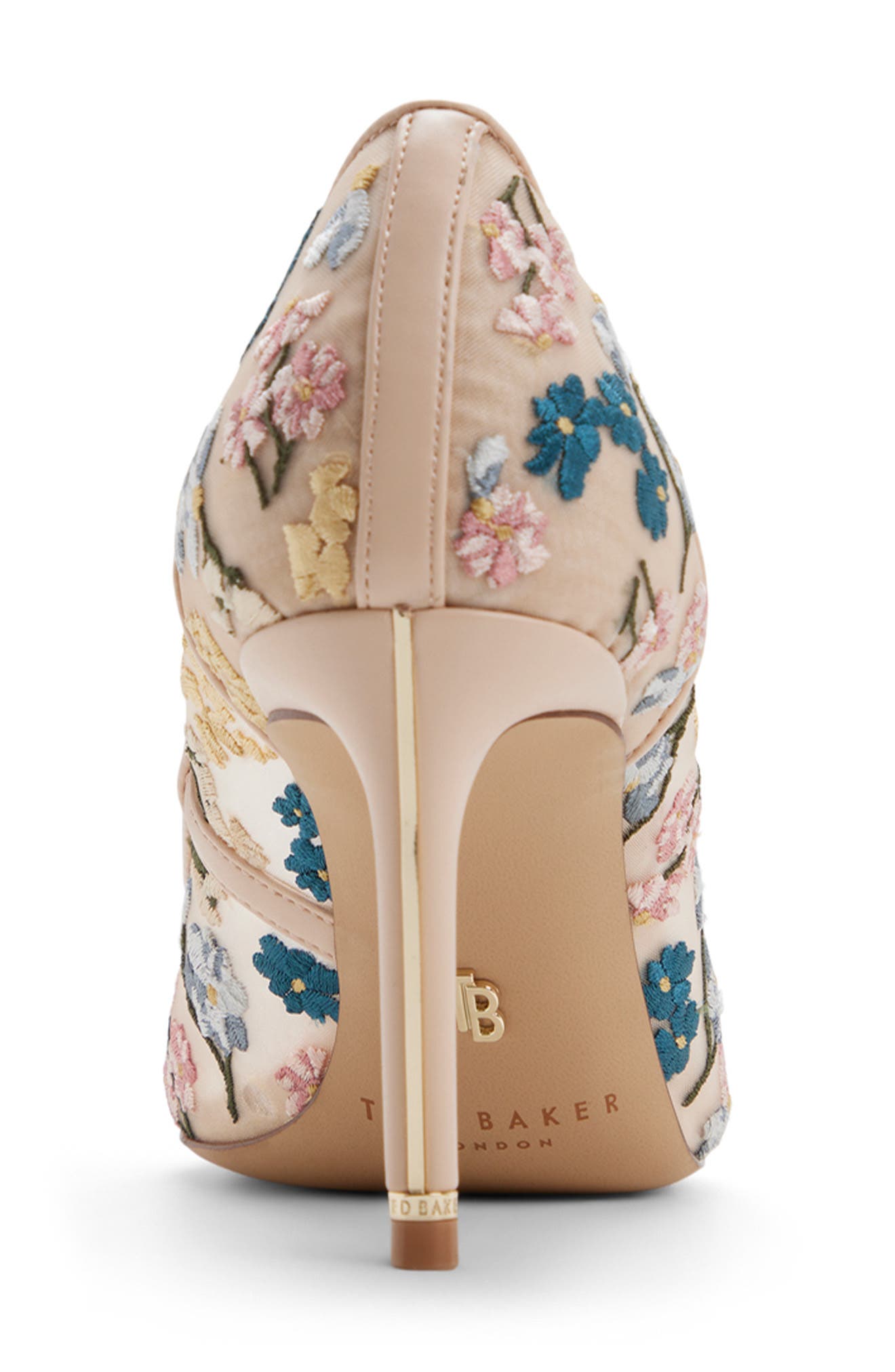 Ted Baker London Cassy Floral Embroidered Pump, Alternate, color, Floral