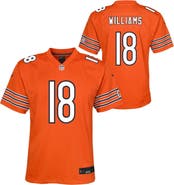 Nike Youth Nike Caleb Williams Orange Chicago Bears Game Jersey