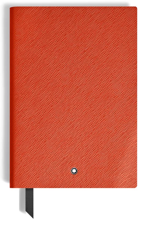 Medium Lined Leather Notebook