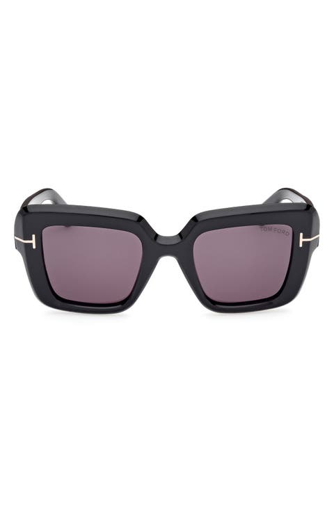 Esme 50mm Square Sunglasses
