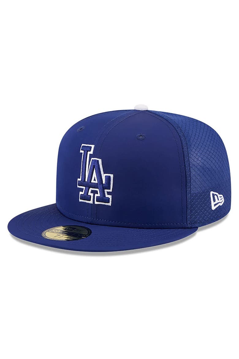 Men's New Era Royal Los Angeles Dodgers 2026 Batting Practice 59FIFTY Fitted Hat, Main, color, Royal