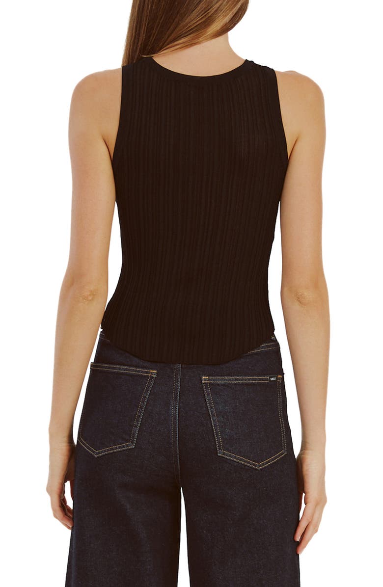 Bardot Merel Knit Tank, Alternate, color, Black