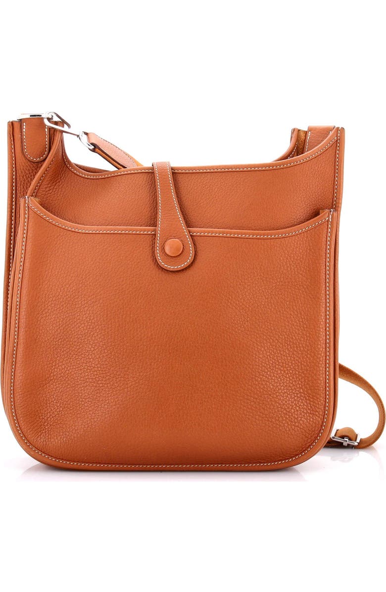 Pre-Owned Hermes Evelyne Bag Gen III Clemence PM, Alternate, color, Gold