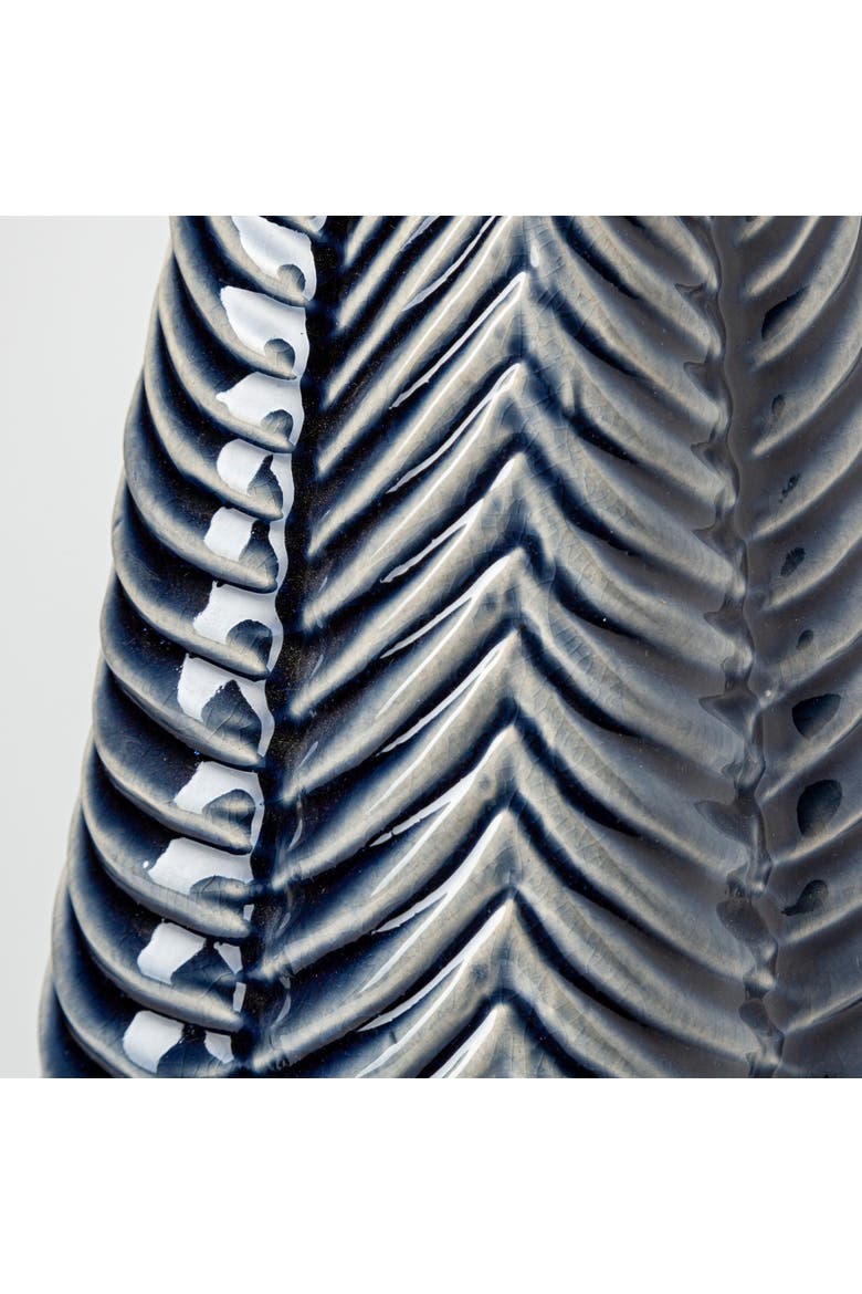 Bashir Gloss Ceramic Vase, Alternate, color, Blue