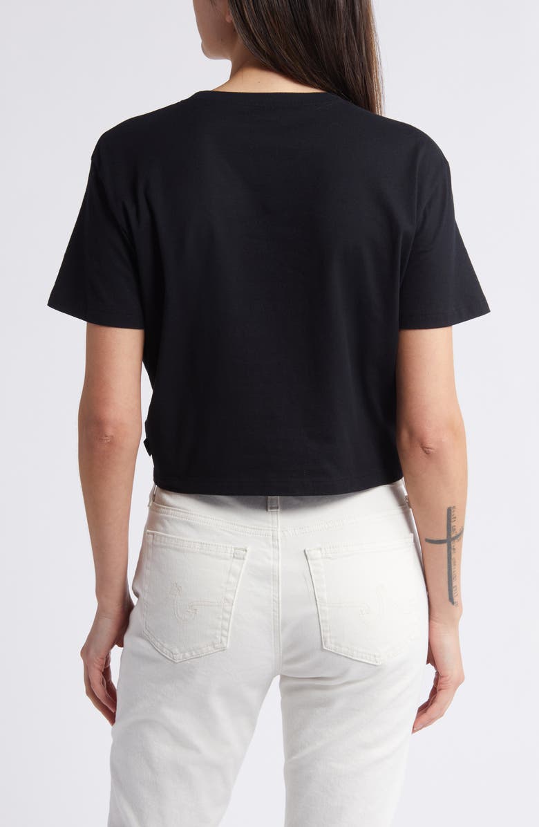 AG Ciara Twist Hem Cotton T-Shirt, Alternate, color, 