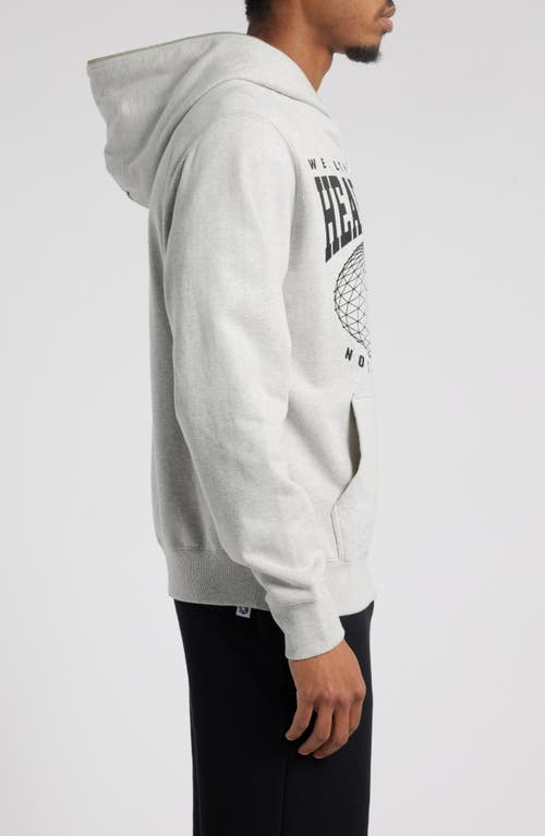 Billionaire Boys Club Bb Hmu French Terry Zip Hoodie In Heather Grey