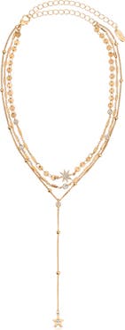 Ettika Forever Falling Multichain Necklace
