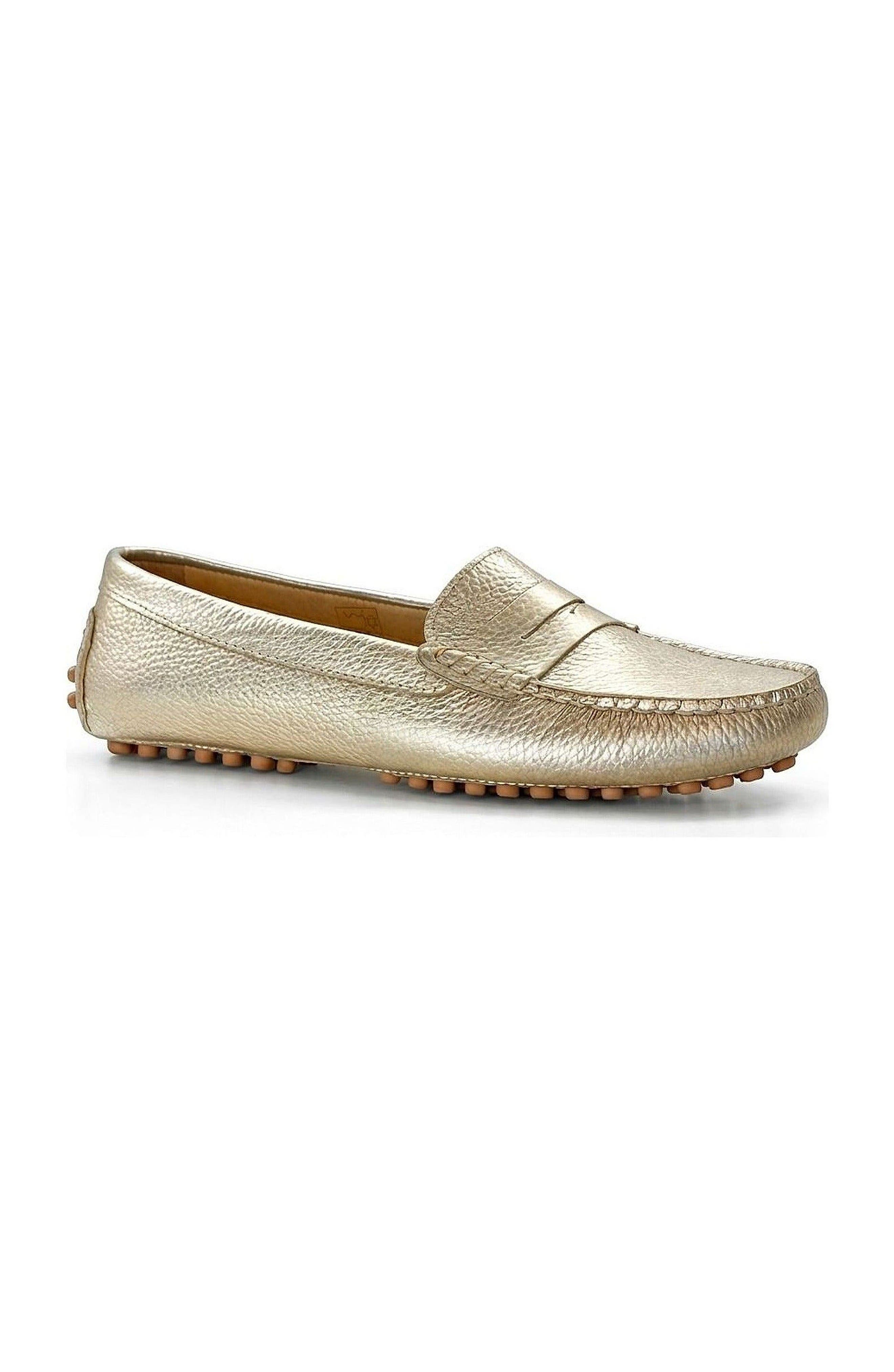 Oporto Moccasin Loafer, Main, color, Gold