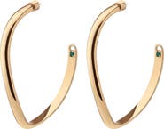 DEMARSON Mini Calypso Hoop Earrings