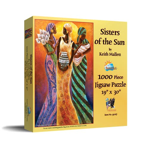 Sisters of the Sun 1000 piece Jigsaw Puzzle for Adults