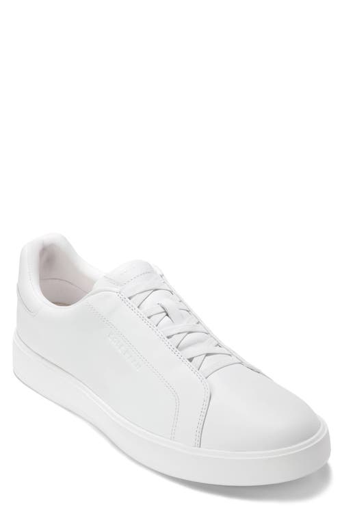 Cole Haan Grandpro Luxe Slip-on Sneaker In White