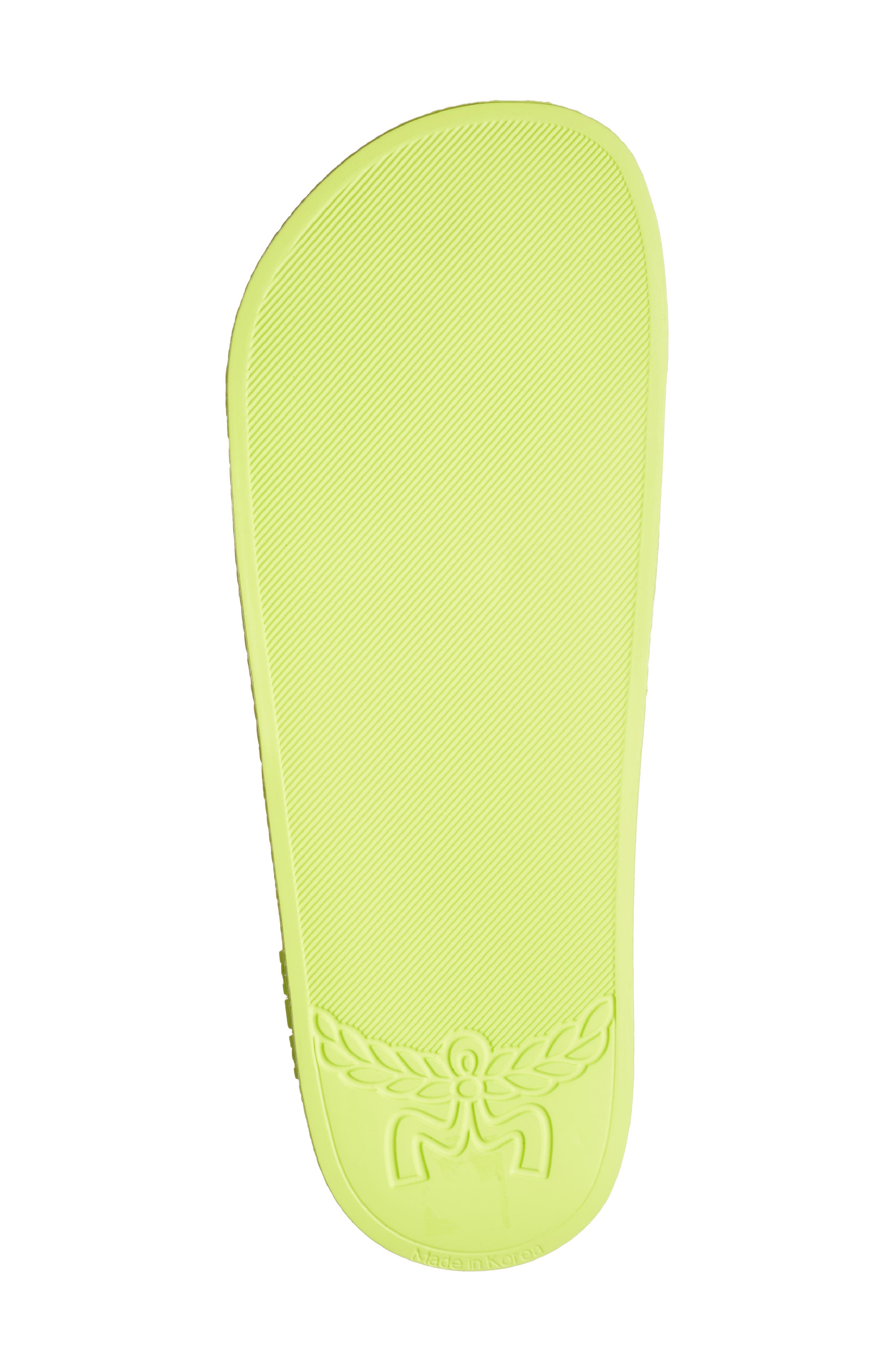 MCM Monogram Slide Sandal, Alternate, color, 