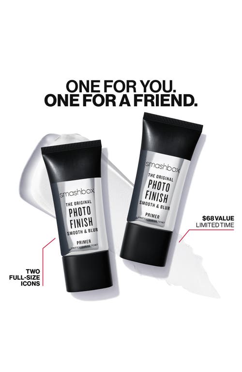 Smashbox Photo Finish Foundation Primer Duo $68 Value In Transparent