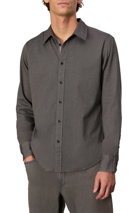 Tomlin Cotton Dobby Button-Up Shirt
