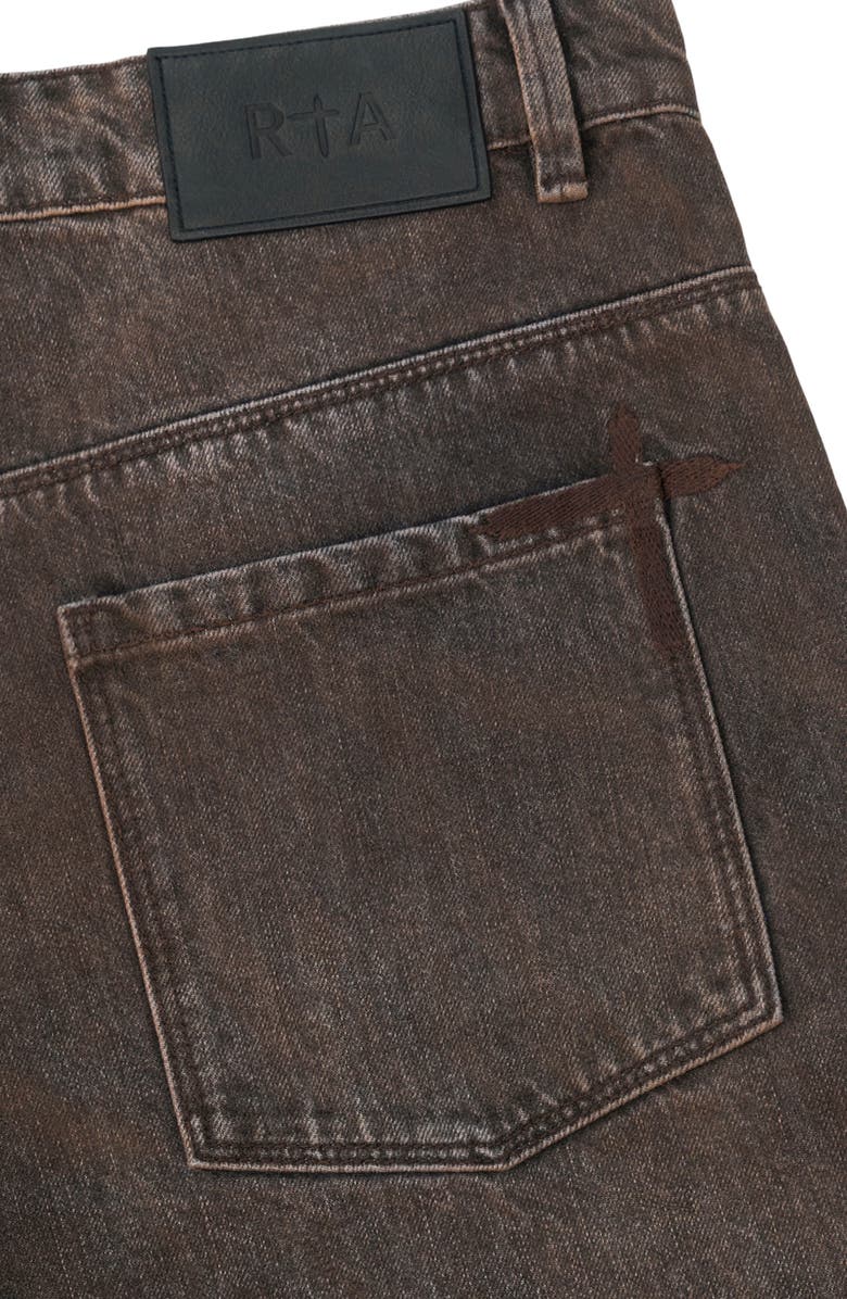 RtA Franco Wide Leg Jeans, Alternate, color, 