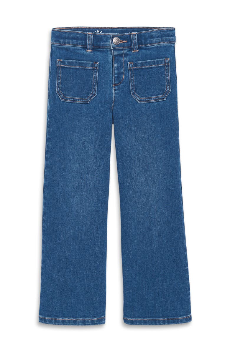 Primary Kids Patch Pocket Jean, Main, color, Classic Wash