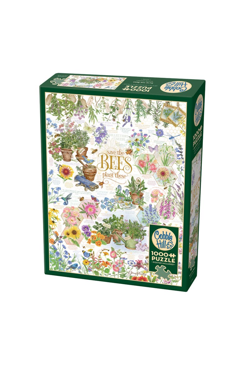 Save the Bees 1000 Piece Puzzle, Main, color, Multicolored