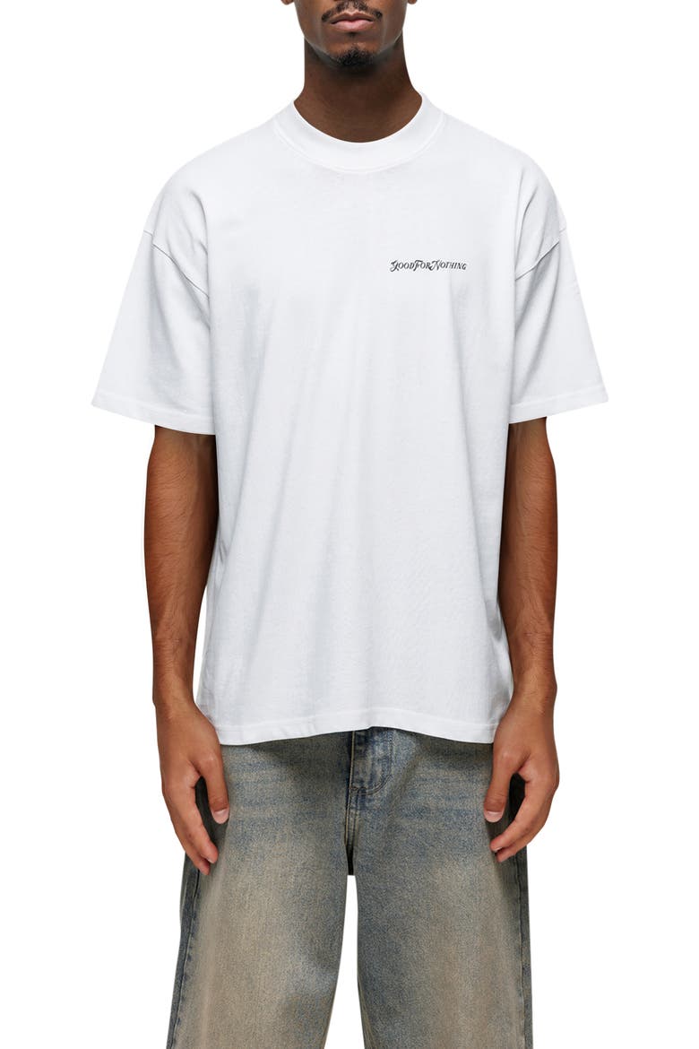 Vintage Relaxed T-Shirt, Main, color, WHITE