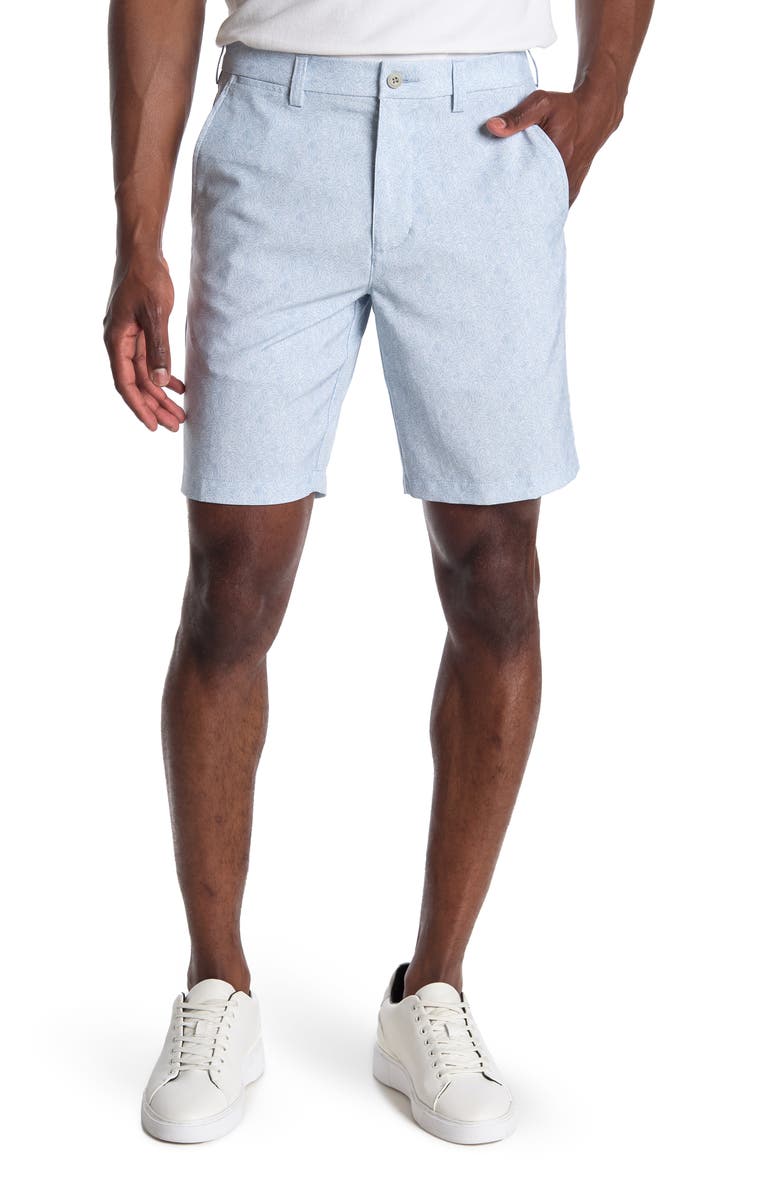 PGA TOUR Leaf Printed Shorts, Main, color,