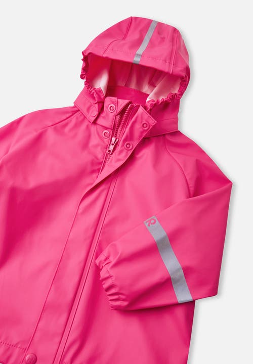 Reima Lampi Raincoat In Candy Pink