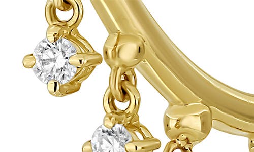 Bony Levy Mykonos Diamond Hoop Earrings In Gold