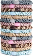L. Erickson Grab & Go 15-Pack Braided Ponytail Holders