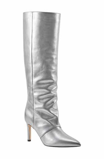 Narysa Pointed Toe Knee High Boot